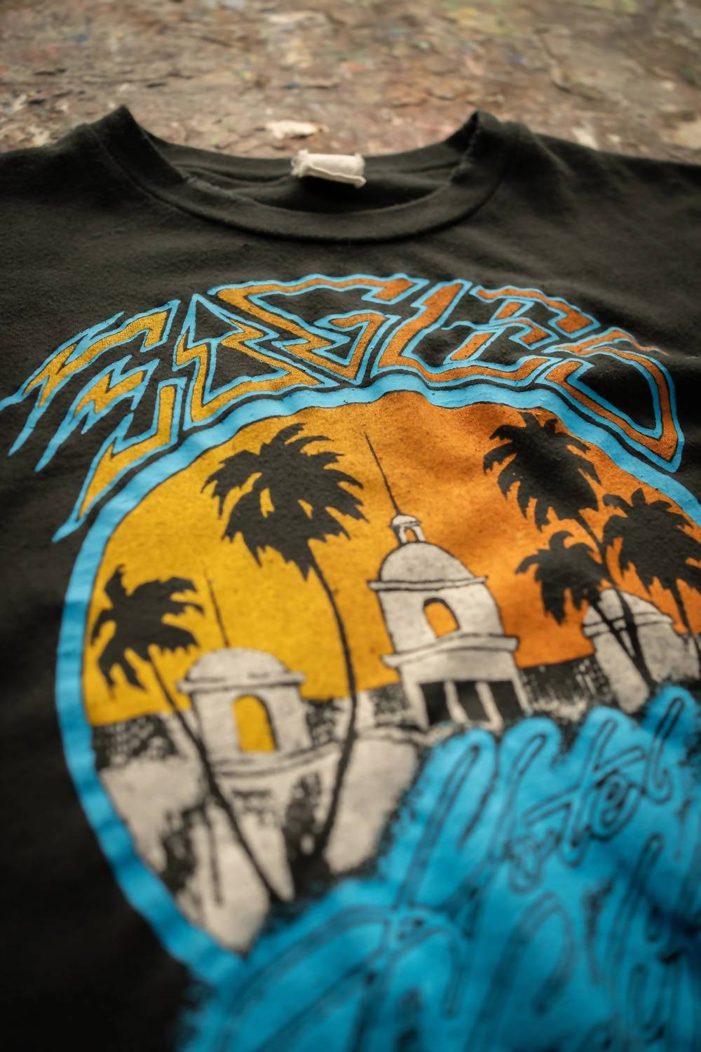 Madeworn - Women's The Eagles Crop Tee - black - clothing - crop - tops