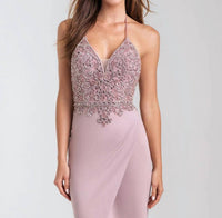 Madison James - Sparkly Prom Dress - beige - clothing - dresses