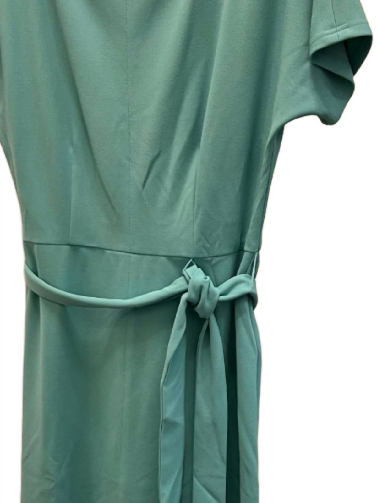 Maggy London - Women's Solid Asymmetrical Hem Midi