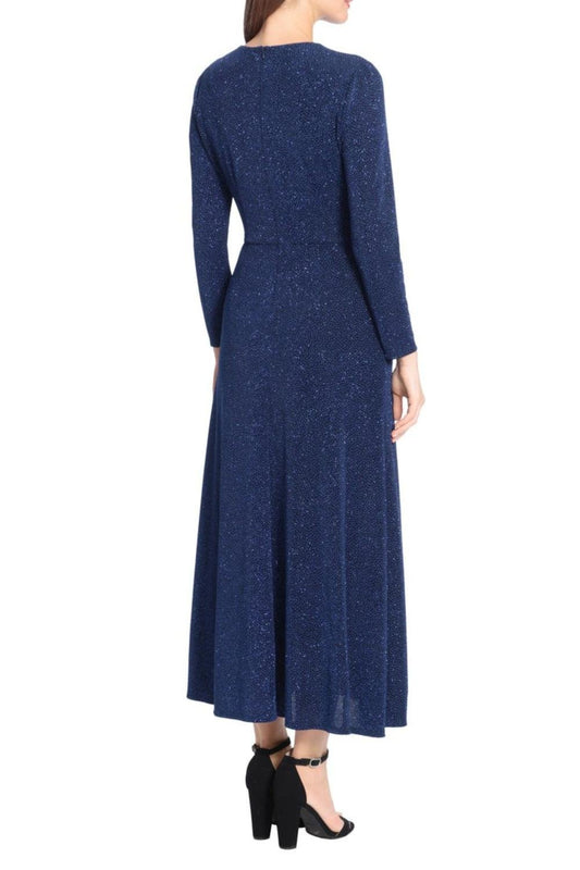Maggy London - Sparkling Long Evening Dress - blue - clothing - dresses