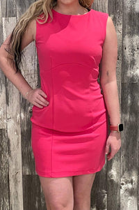 Maggy London - Women's Back Cut Out Dress - clothing - dresses - midi