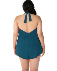 Magicsuit - Plus Size Bianca Swim Romper One Piece Swimsuit