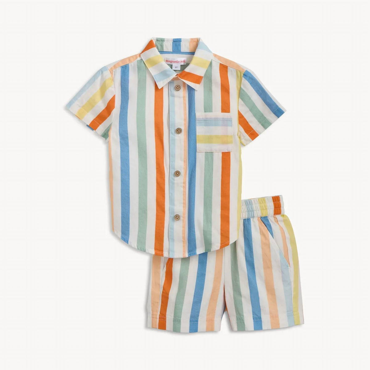 Magnetic Me - Boy's Woven Short Set