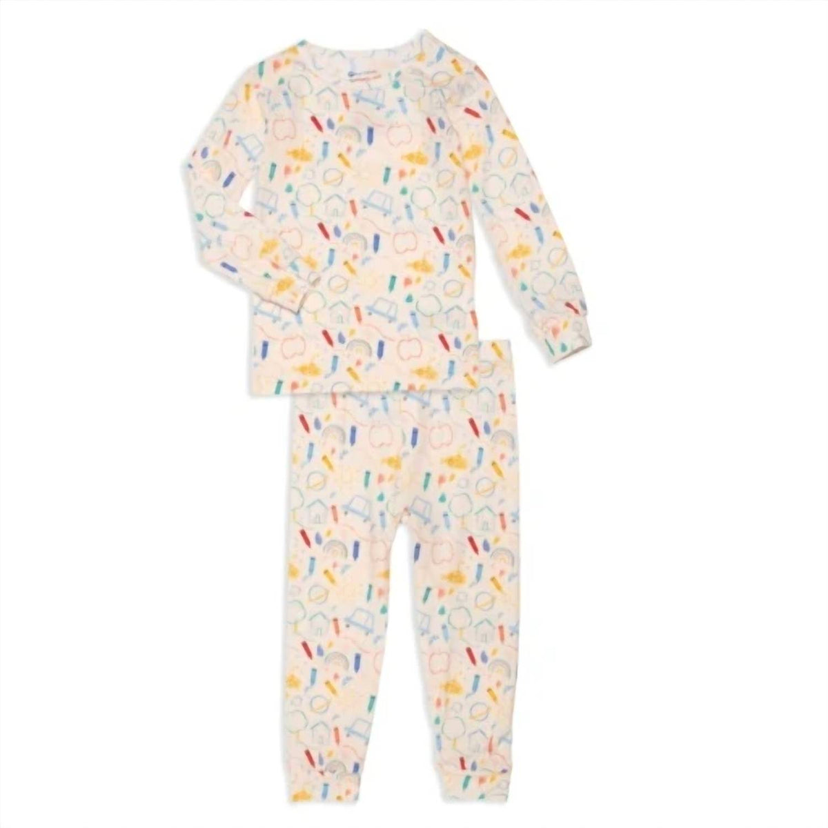 Magnetic Me - Kids' Doodle Pop Pajama Long Sleeve Set
