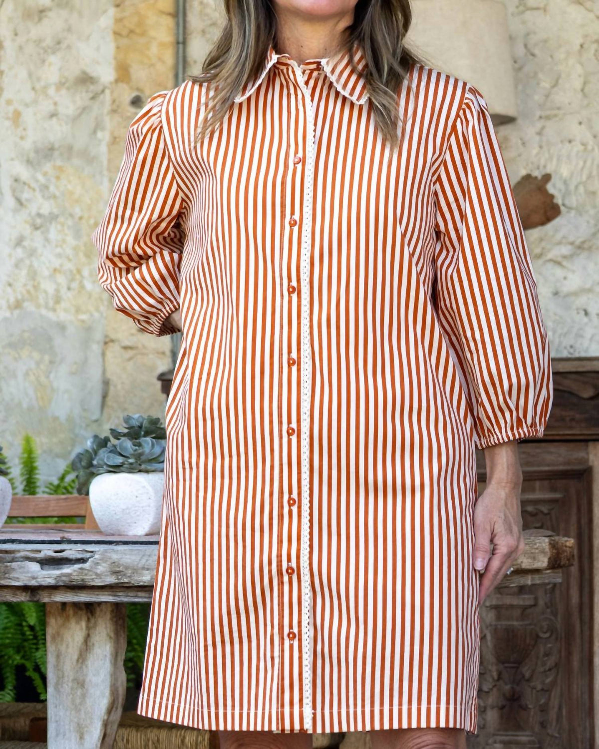 Mahila - Stripe Mini Dress