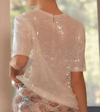 Main Strip - Shimmer Sequin Top