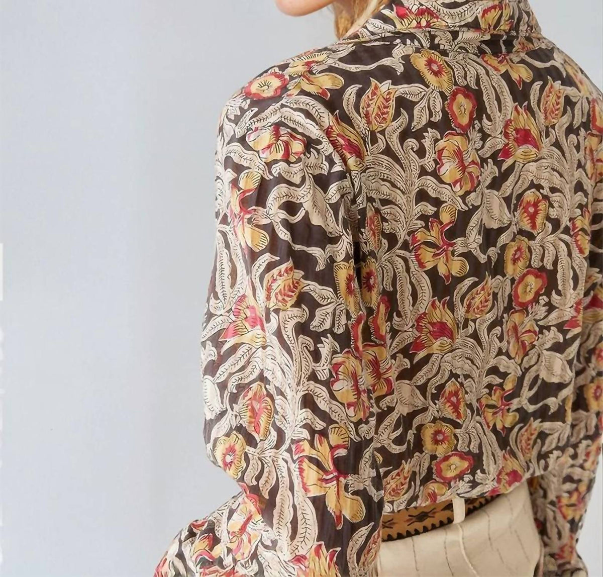 Maison Hotel - DUDU pina colada print Blouse