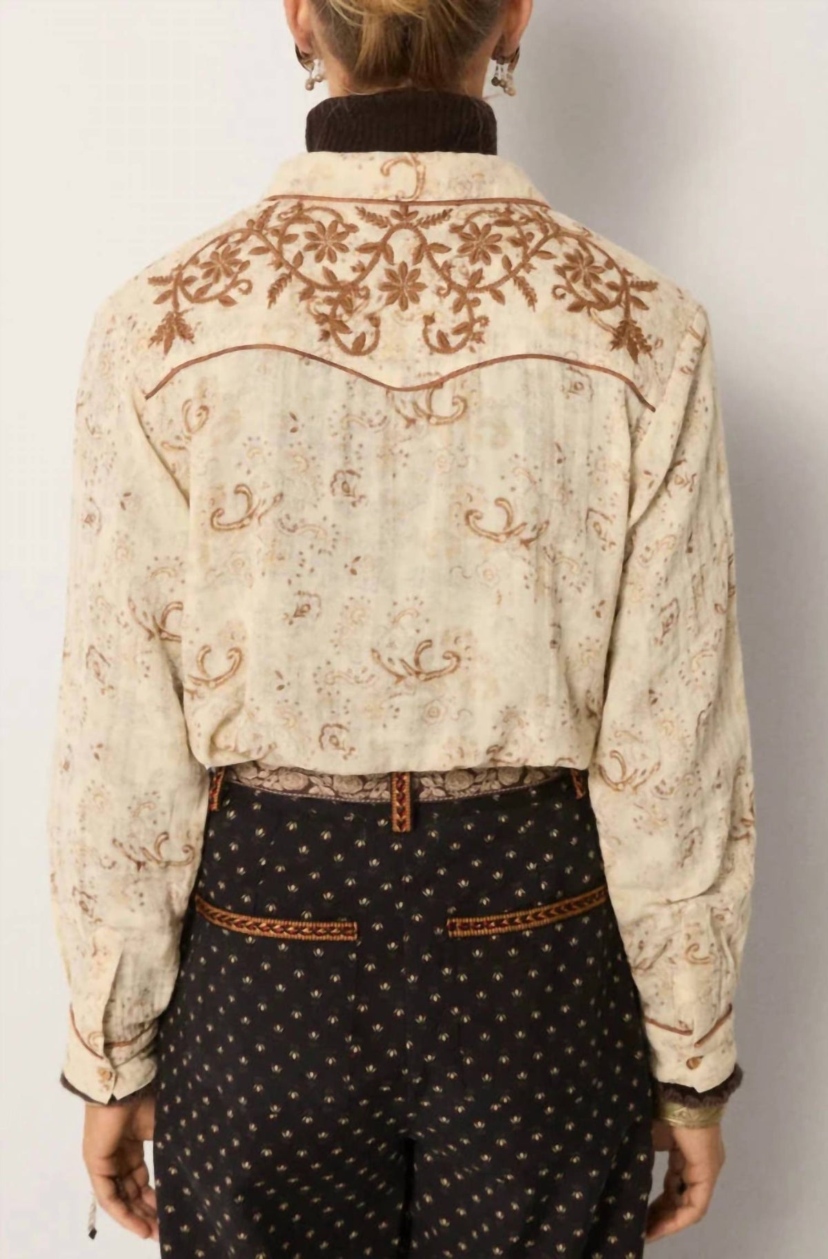 Maison Hotel - jolene button up