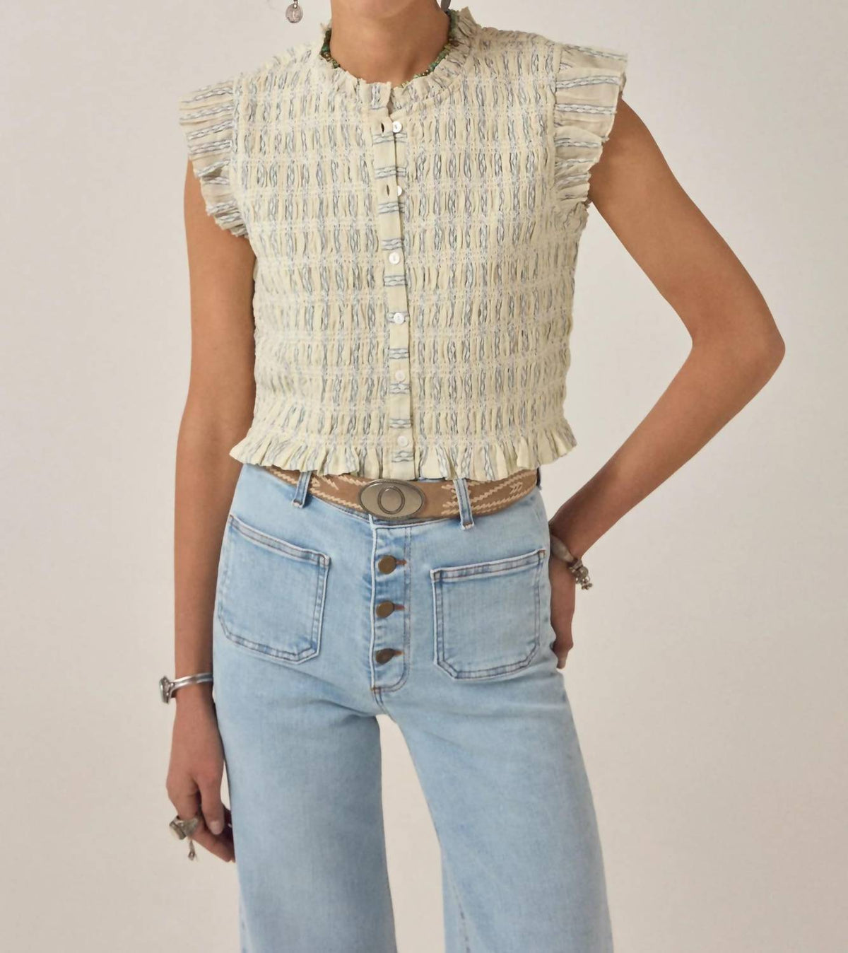 Maison Hotel - Omaris Sleeveless Blouse
