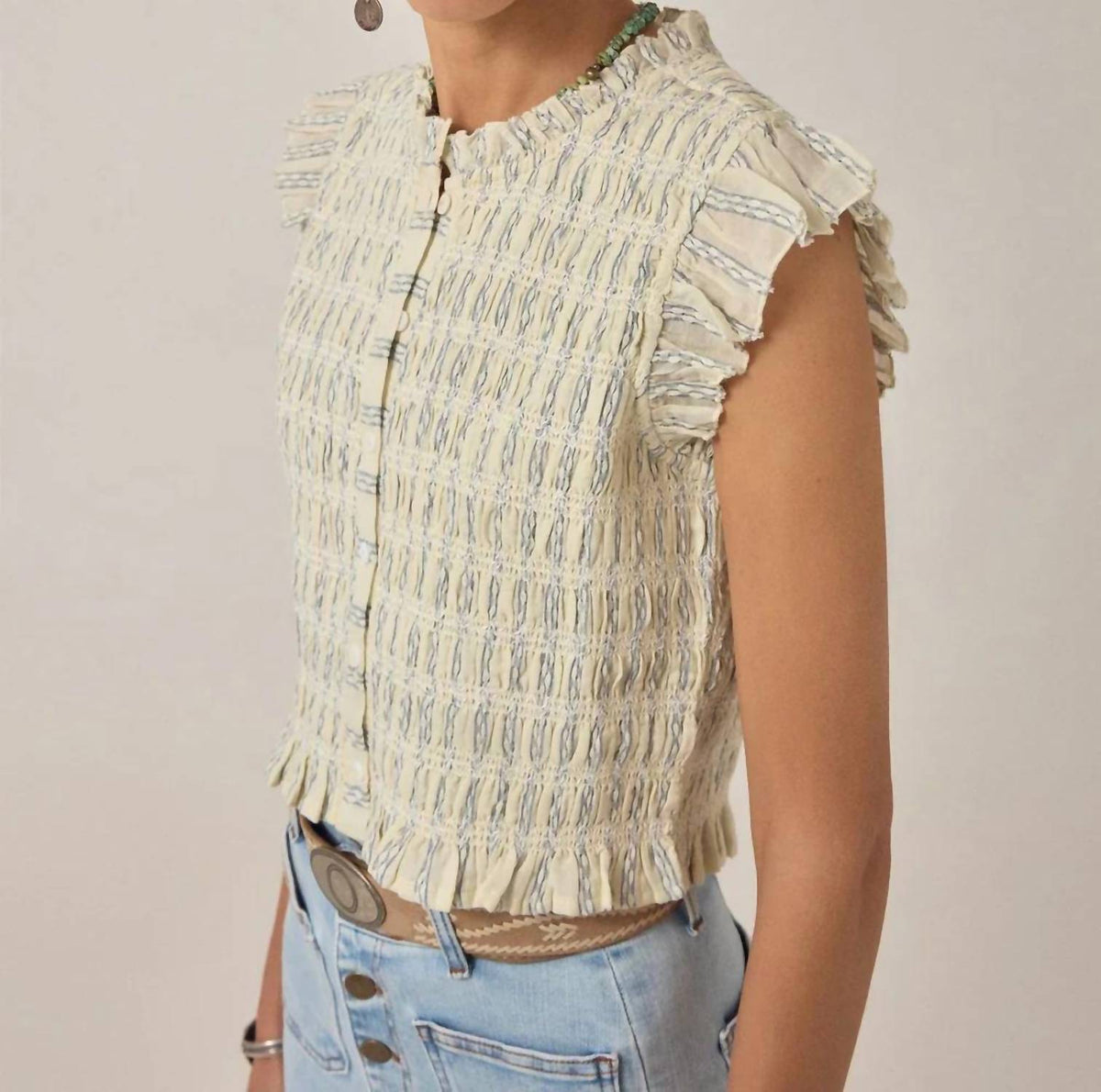 Maison Hotel - Omaris Sleeveless Blouse