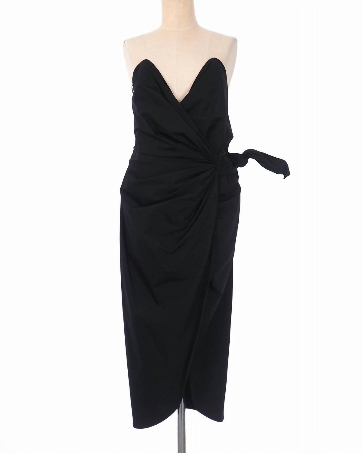 Maison Margiela - STRAPLESS WRAP-STYLE DRESS