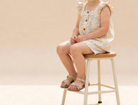 Makemake Organics - Girl's Organic Flutter Top & Shorts Set