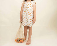 Makemake Organics - Kids' Button Flutter Dress