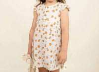 Makemake Organics - Kids' Button Flutter Dress