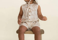 Makemake Organics - Kids' Sleeveless Bubble Romper