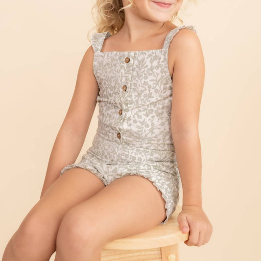 Makemake Organics - Organic Flutter Jumpsuit - bottoms - clothing - cotton