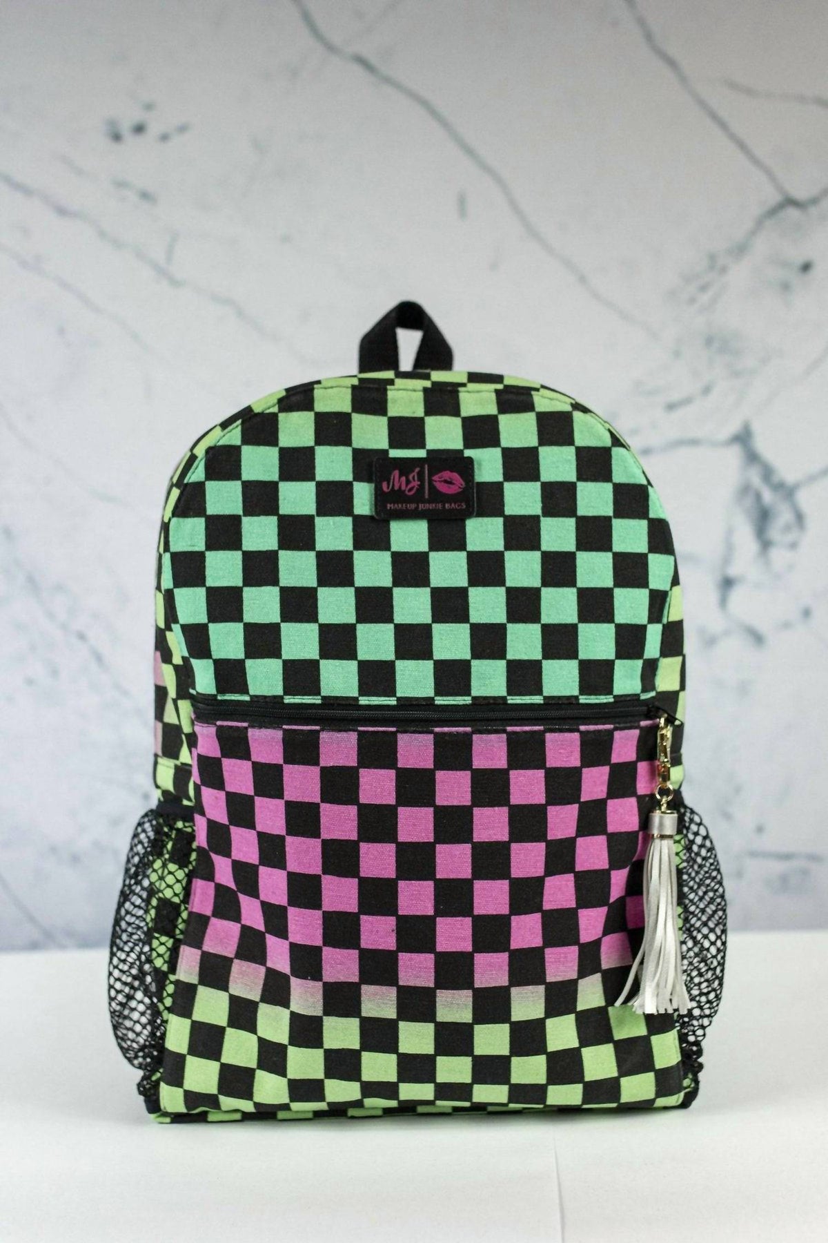 Makeup Junkie - Women's Patterned Backpack
