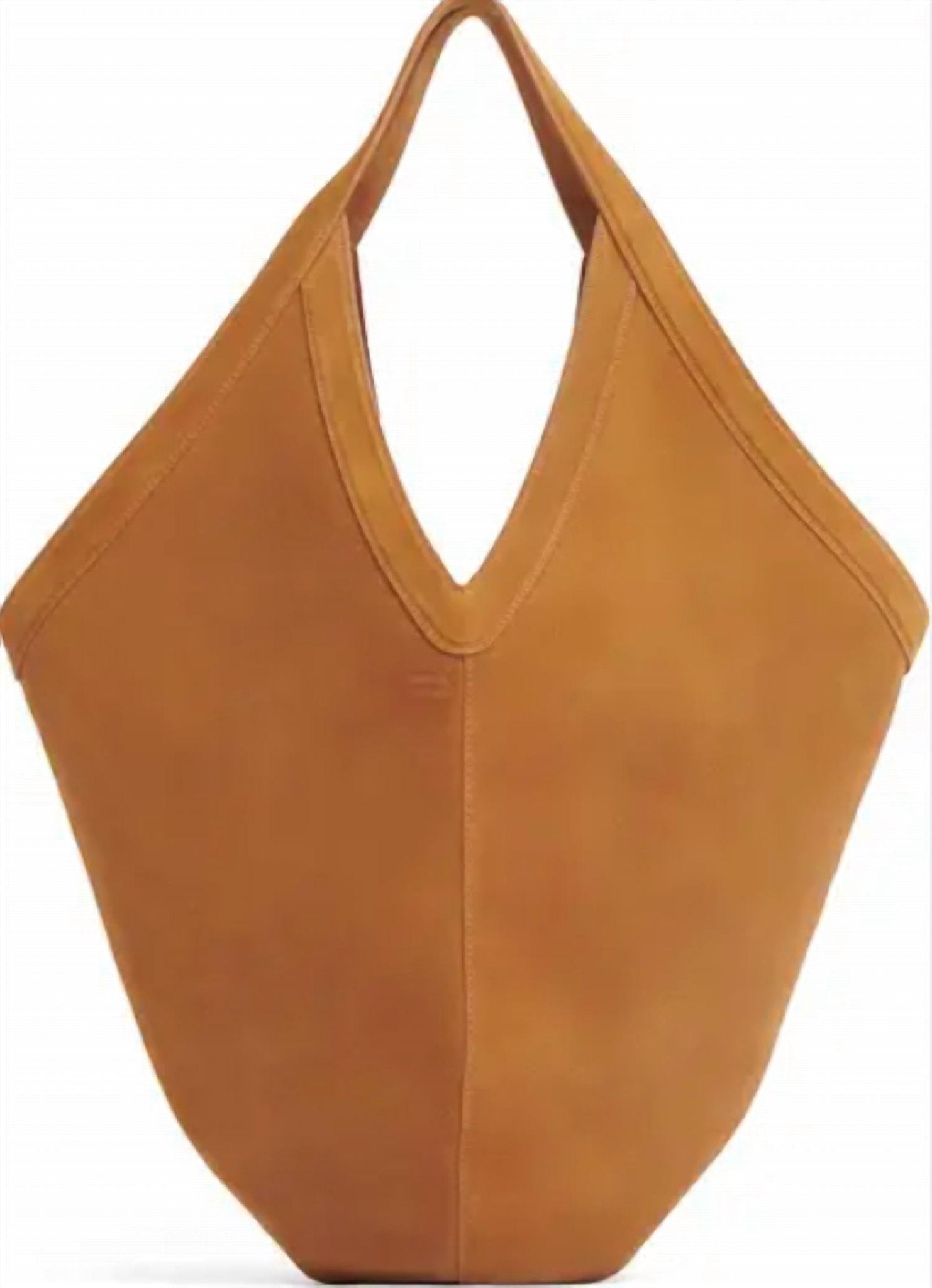 Mansur Gavriel - Women's Soft M Suede Hobo Bag - bags - brown - handbags