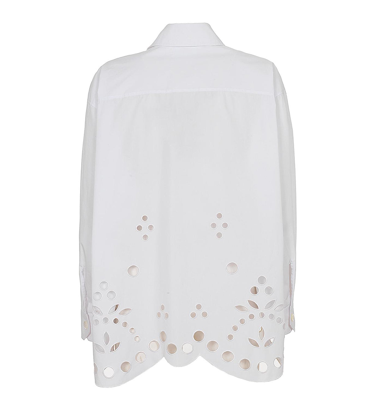 Mantu - Women's Blouse With Punched Holes