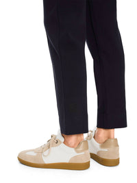 Marc Cain - Ankle Length Trouser - blue - clothing - cotton - blend