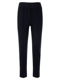 Marc Cain - Ankle Length Trouser - blue - clothing - cotton - blend