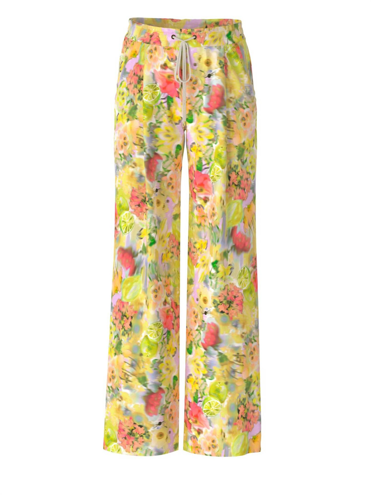 Marc Cain - Relaxed Fit Wide Trousers