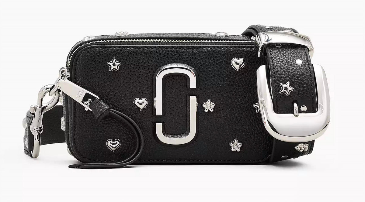 Marc Jacobs - Women's The Mini Icon Studs Snapshot Bag
