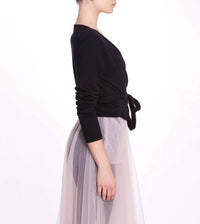 Marchesa Athleisure - Anne Wrap Sweater