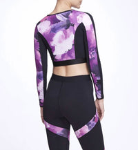 Marchesa Athleisure - Louisa Long Sleeve V-neck Top