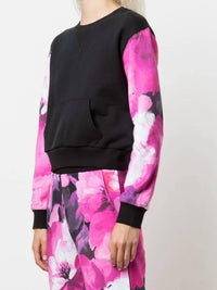 Marchesa Athleisure - Wilma Long Sleeve Printed Sweatshirt