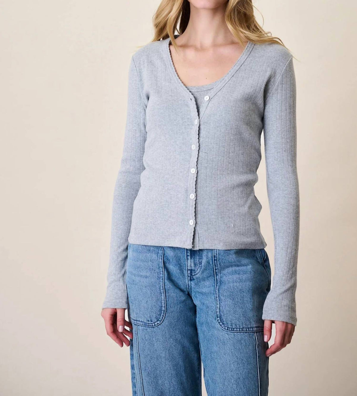 Marea - Pointelle Cardigan