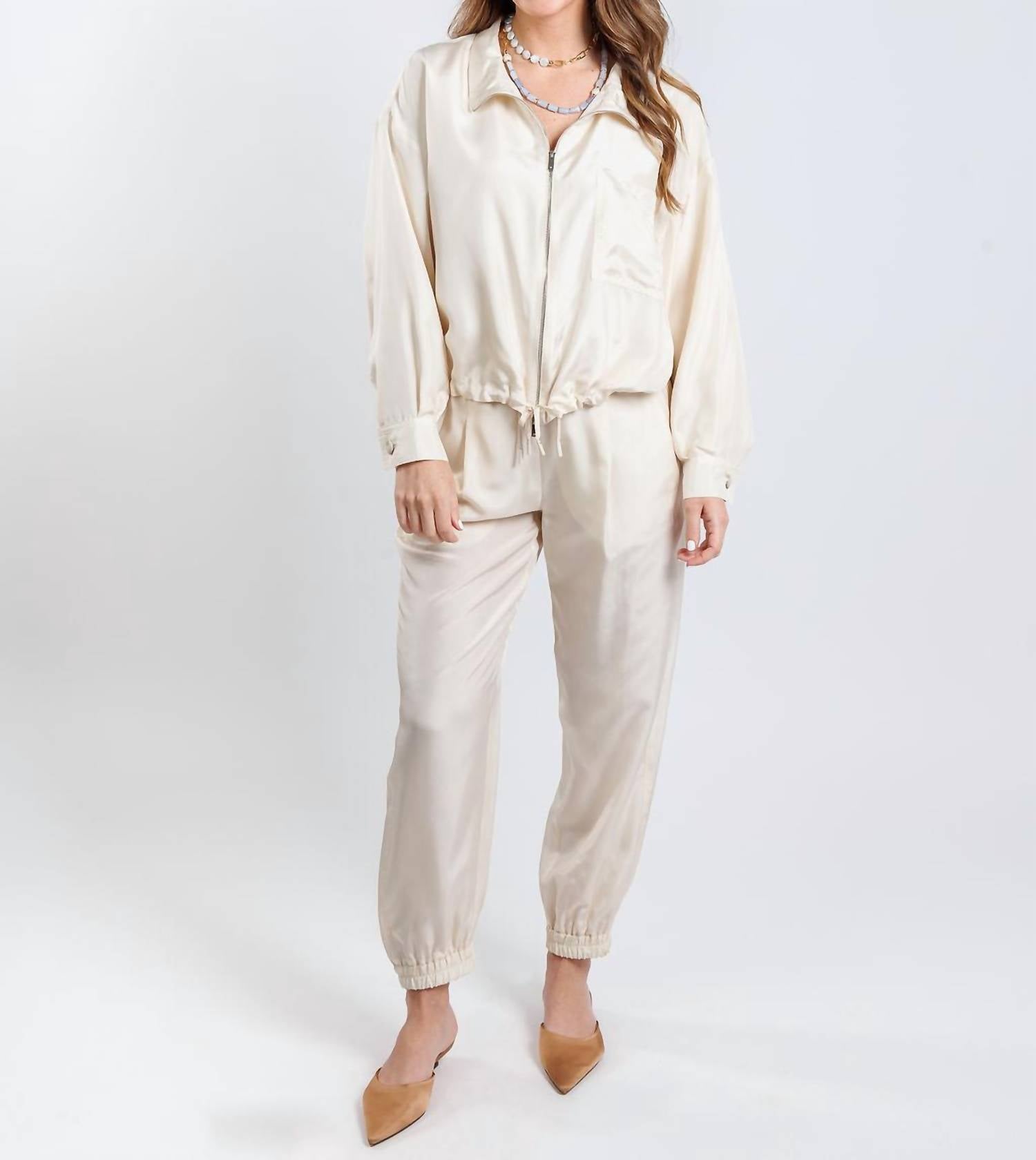 Marella - Abetaia Long Trouser Pants - clothing - pants - silk - blend