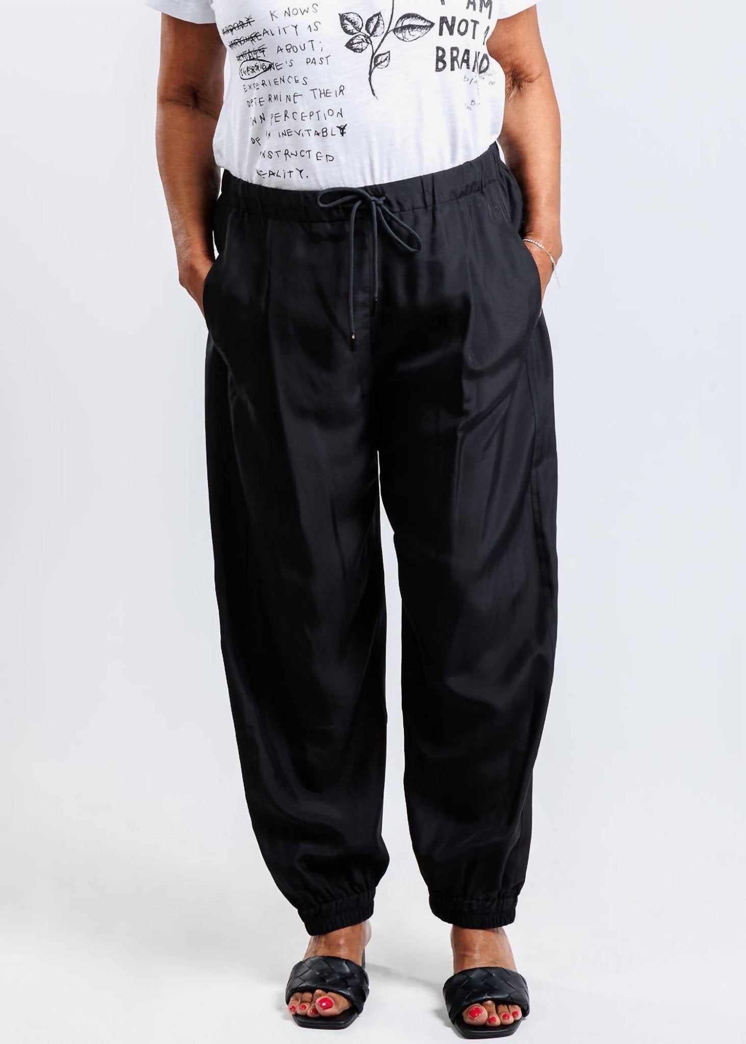 Marella - Abetaia Long Trouser Pants - black - clothing - pants