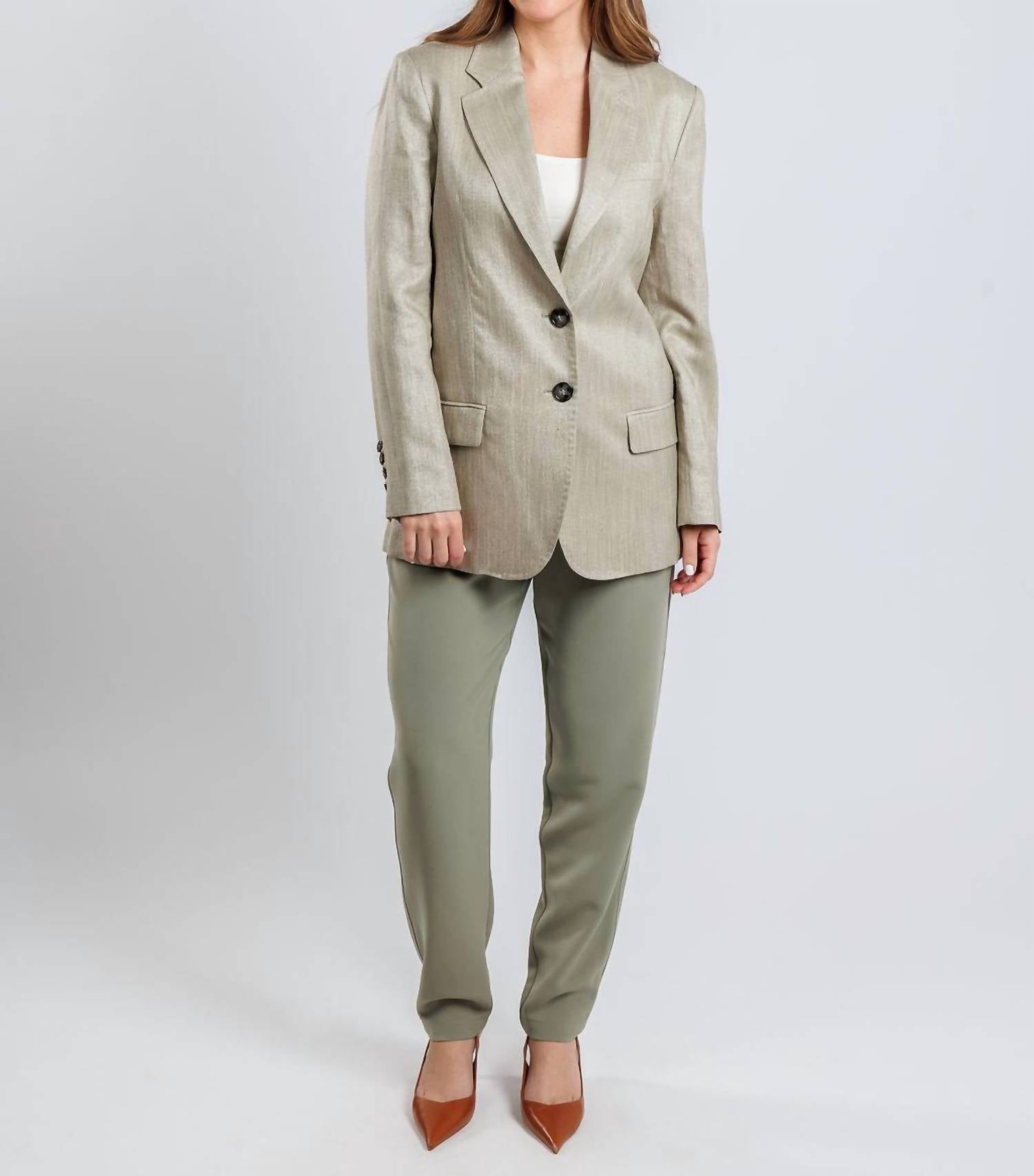 Marella - Abitata Long Trousers - clothing - green - pants