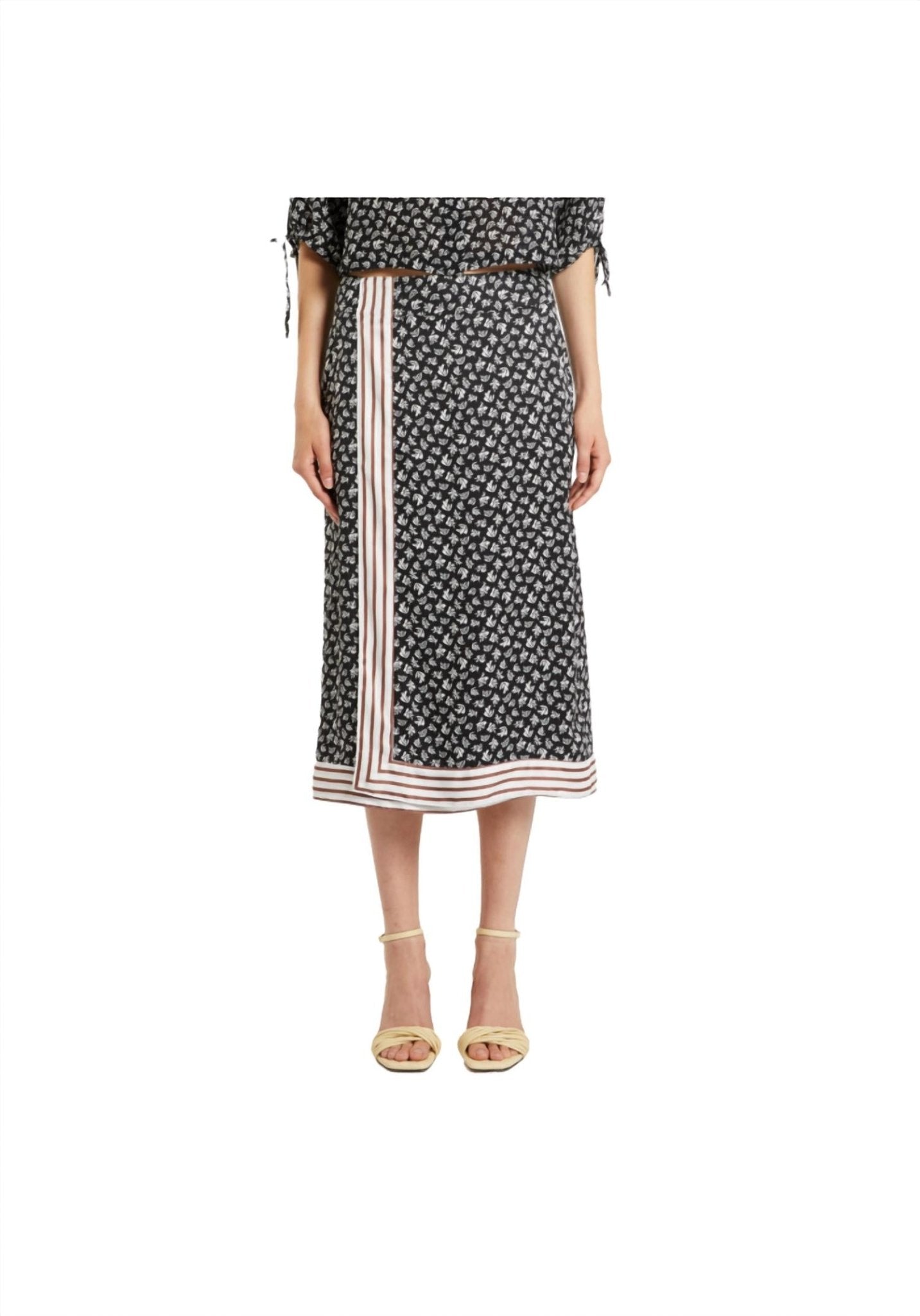 Marella - Iside - black - clothing - knee - length - skirts