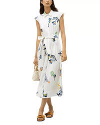 Marella - Pier Cap Midi Dress - clothing - cotton - blend - dresses