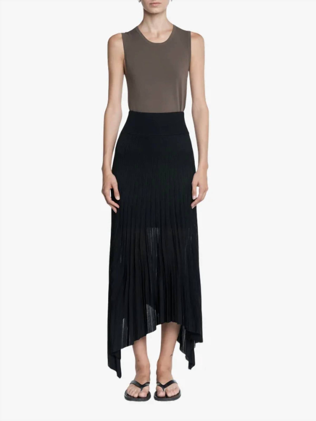 Maria Mcmanus - Sheer Pleat Skirt