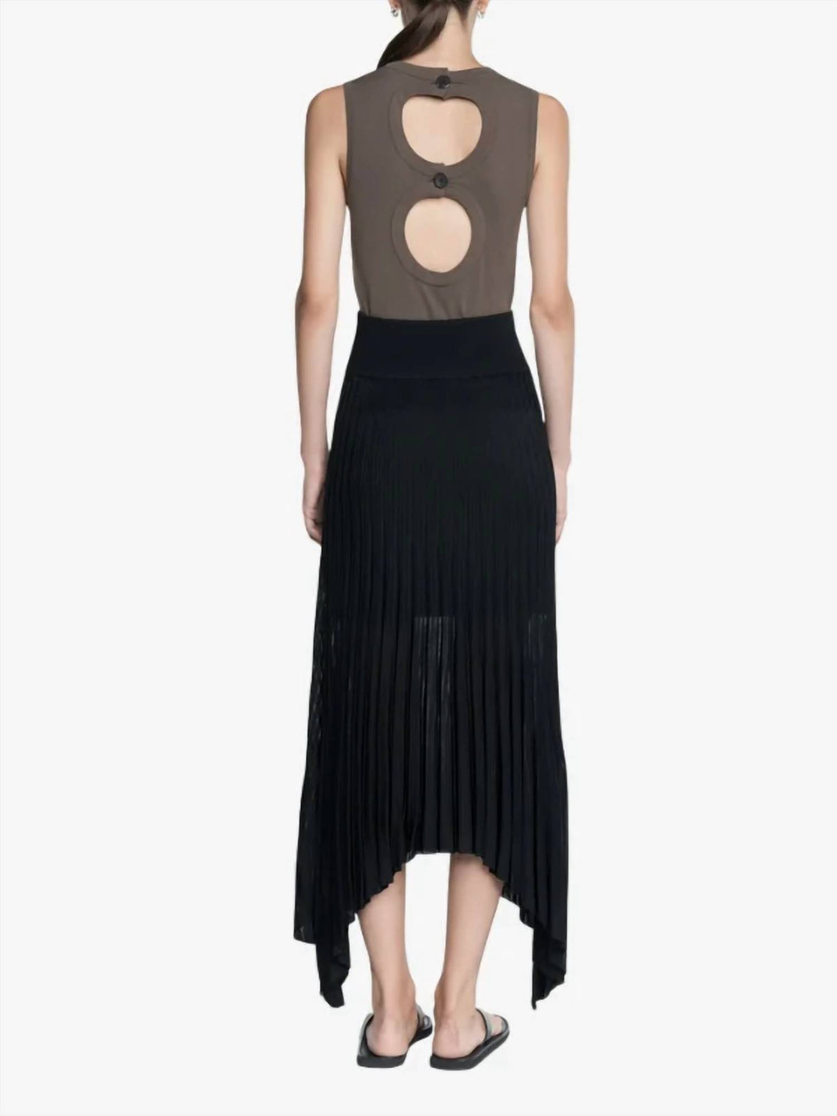 Maria Mcmanus - Sheer Pleat Skirt
