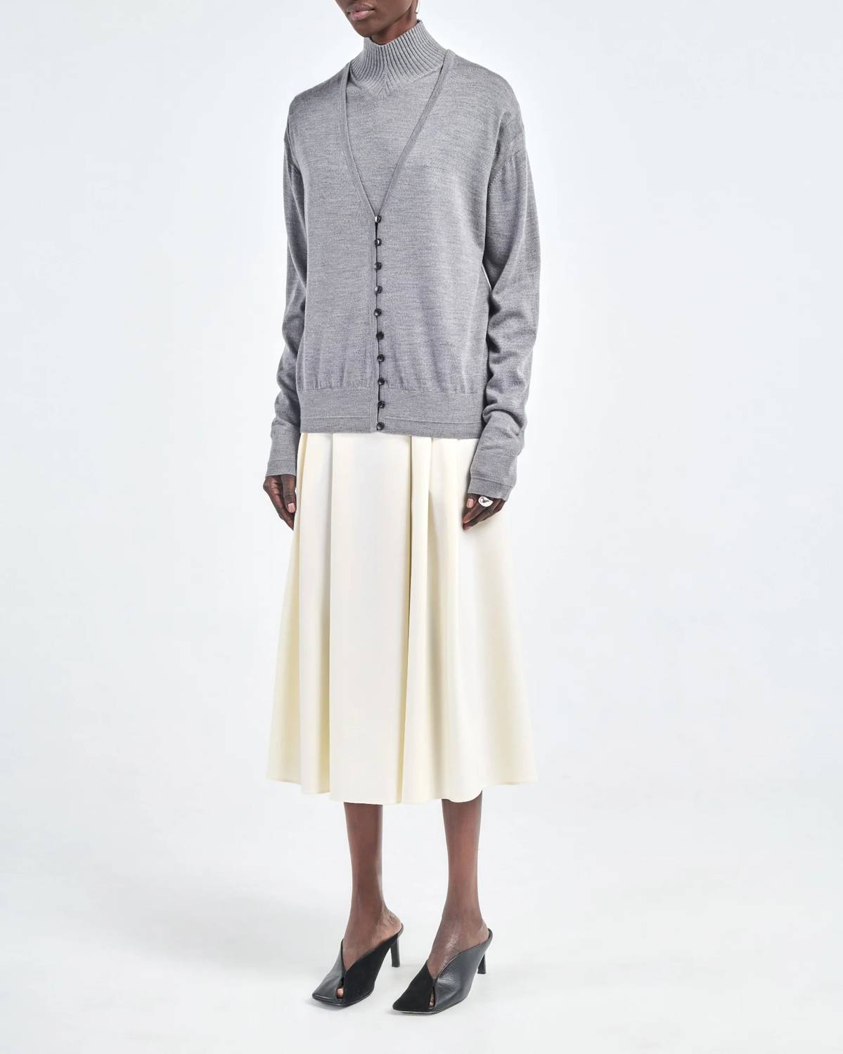 Maria Mcmanus - Women's Button V Cardigan