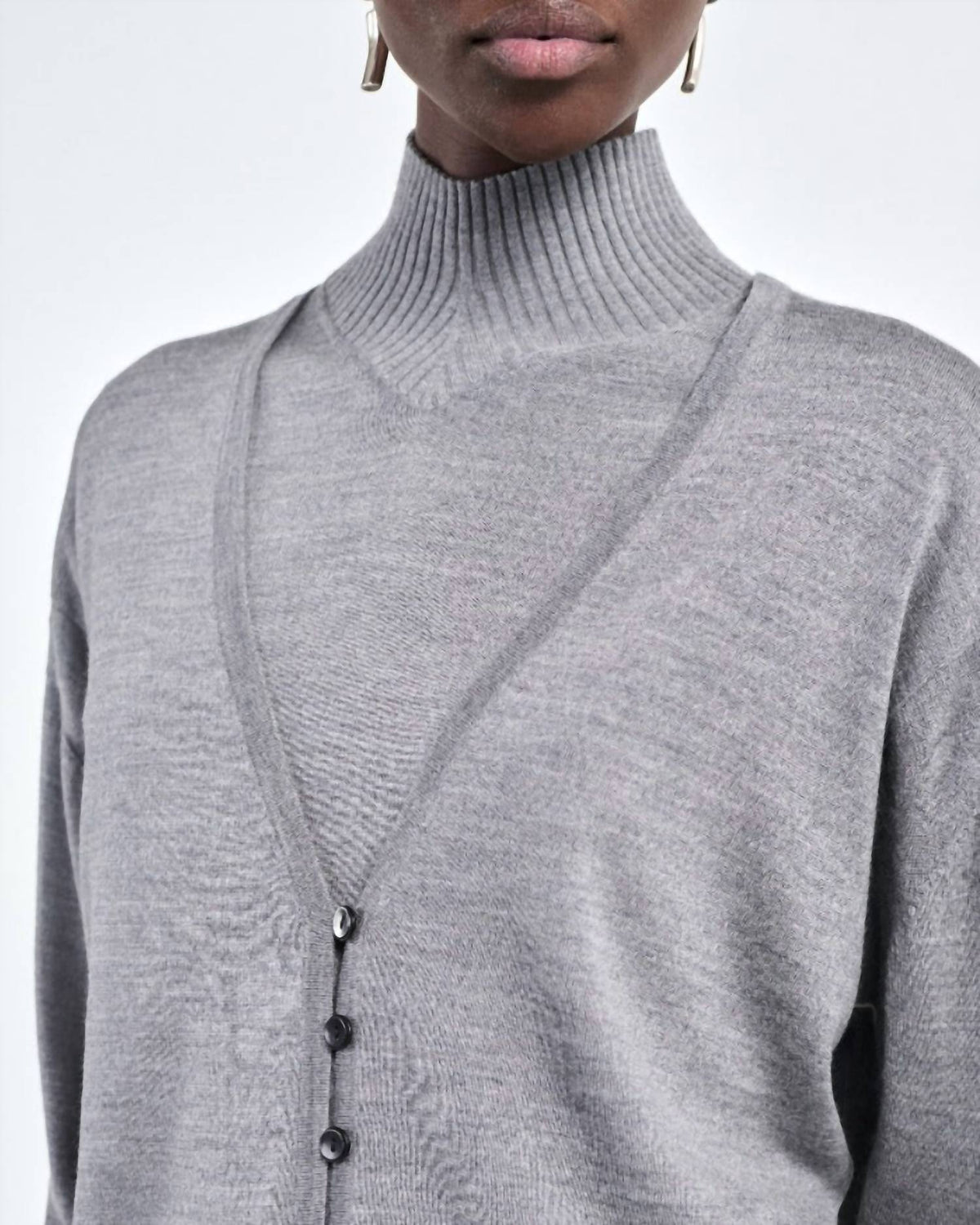 Maria Mcmanus - Women's Button V Cardigan