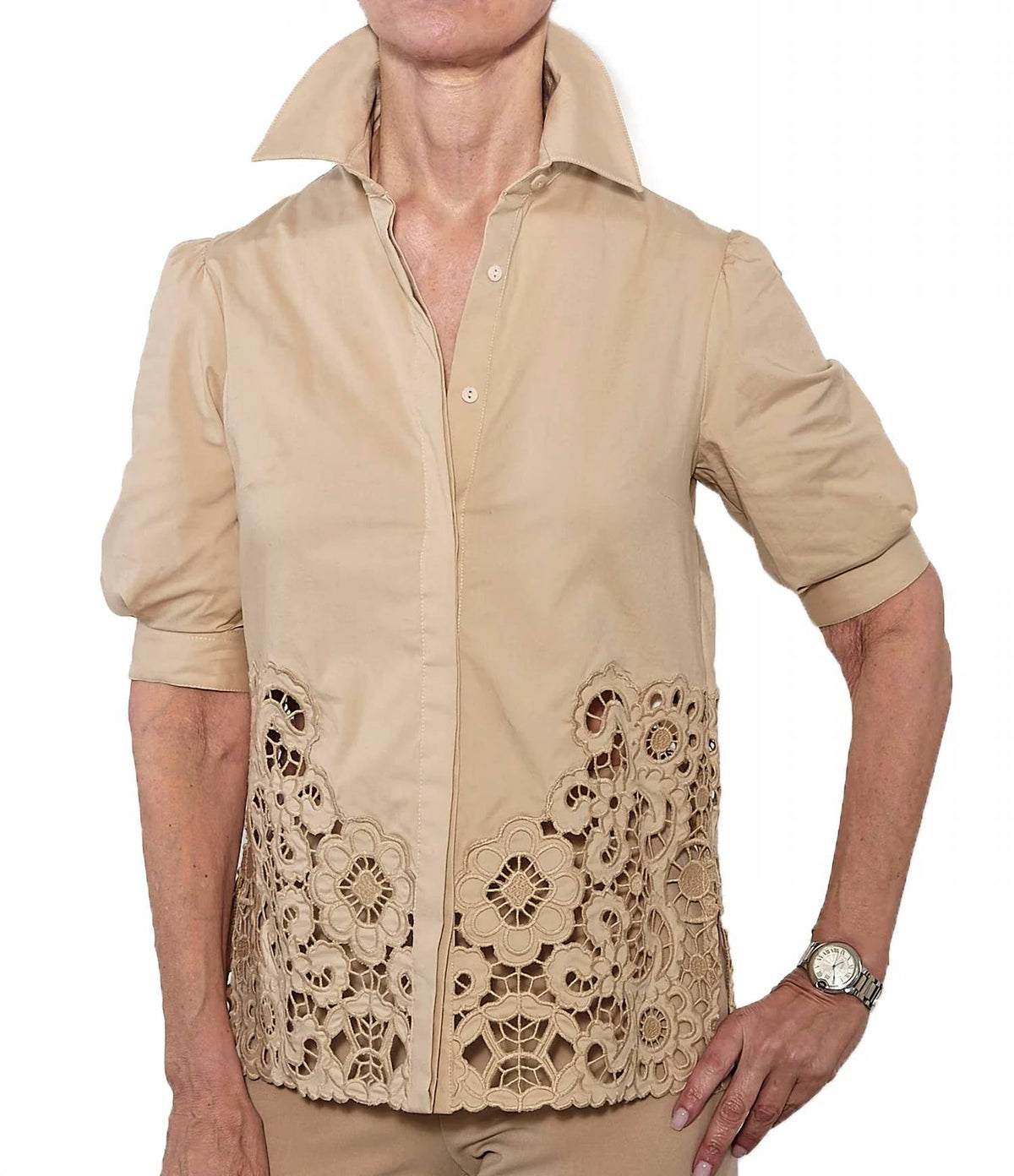 Marie Mercie - Garden Button Down Blouse