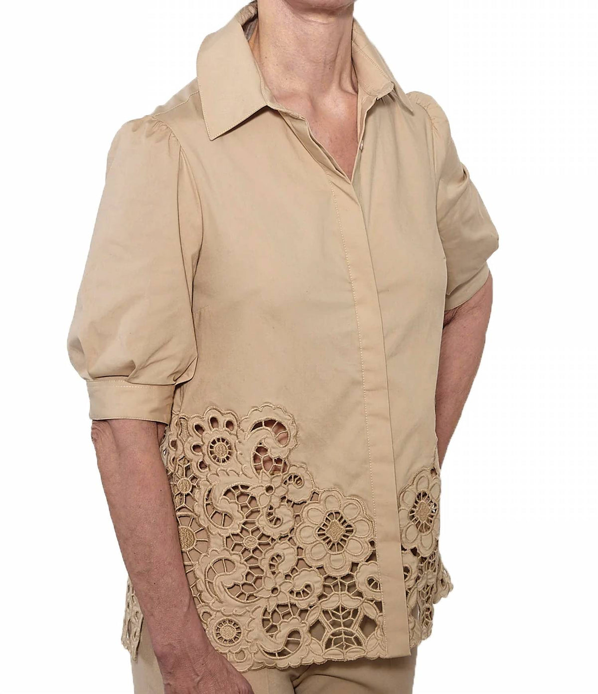 Marie Mercie - Garden Button Down Blouse
