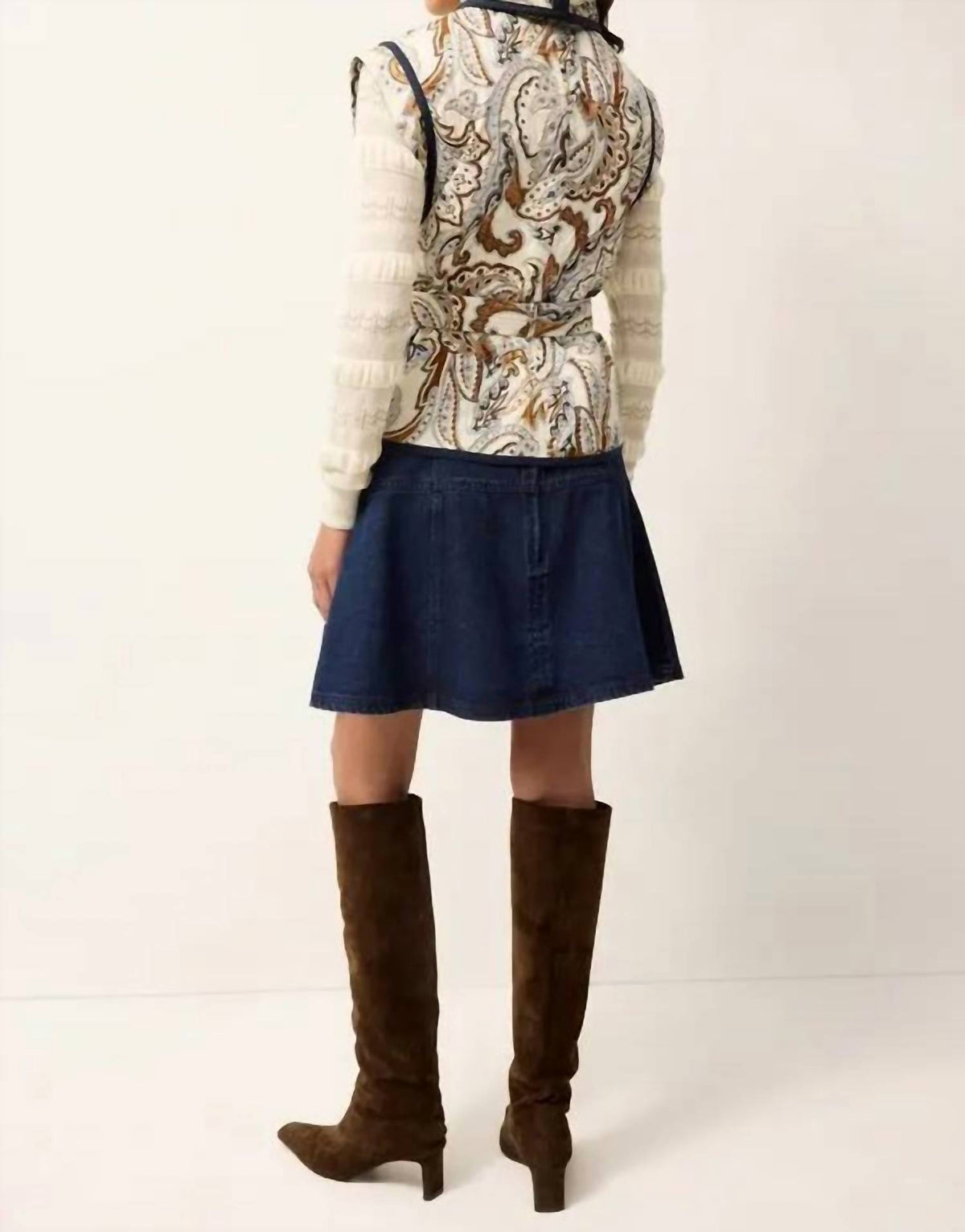 Marie Oliver - Bowie Paisley Vest