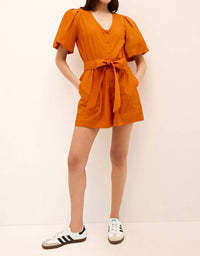 Marie Oliver - Devin V-neck Romper