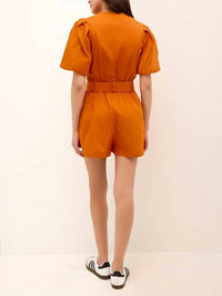 Marie Oliver - Devin V-neck Romper