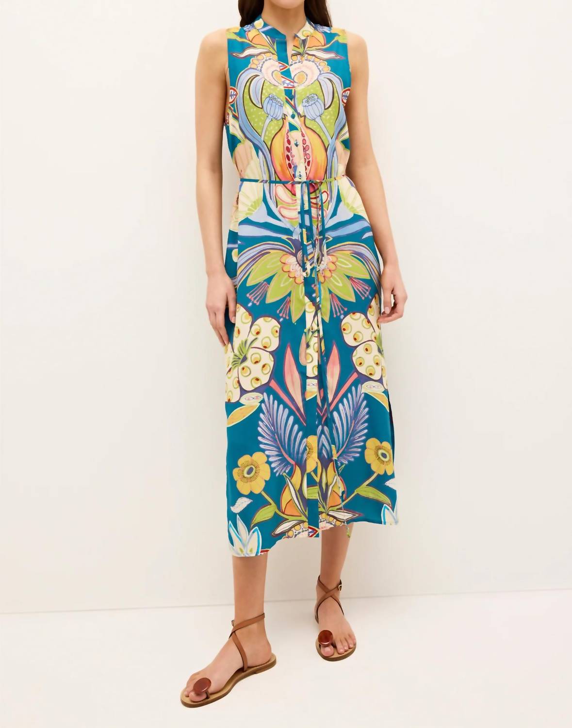 Marie Oliver - kirkley dress - blue - clothing - dresses
