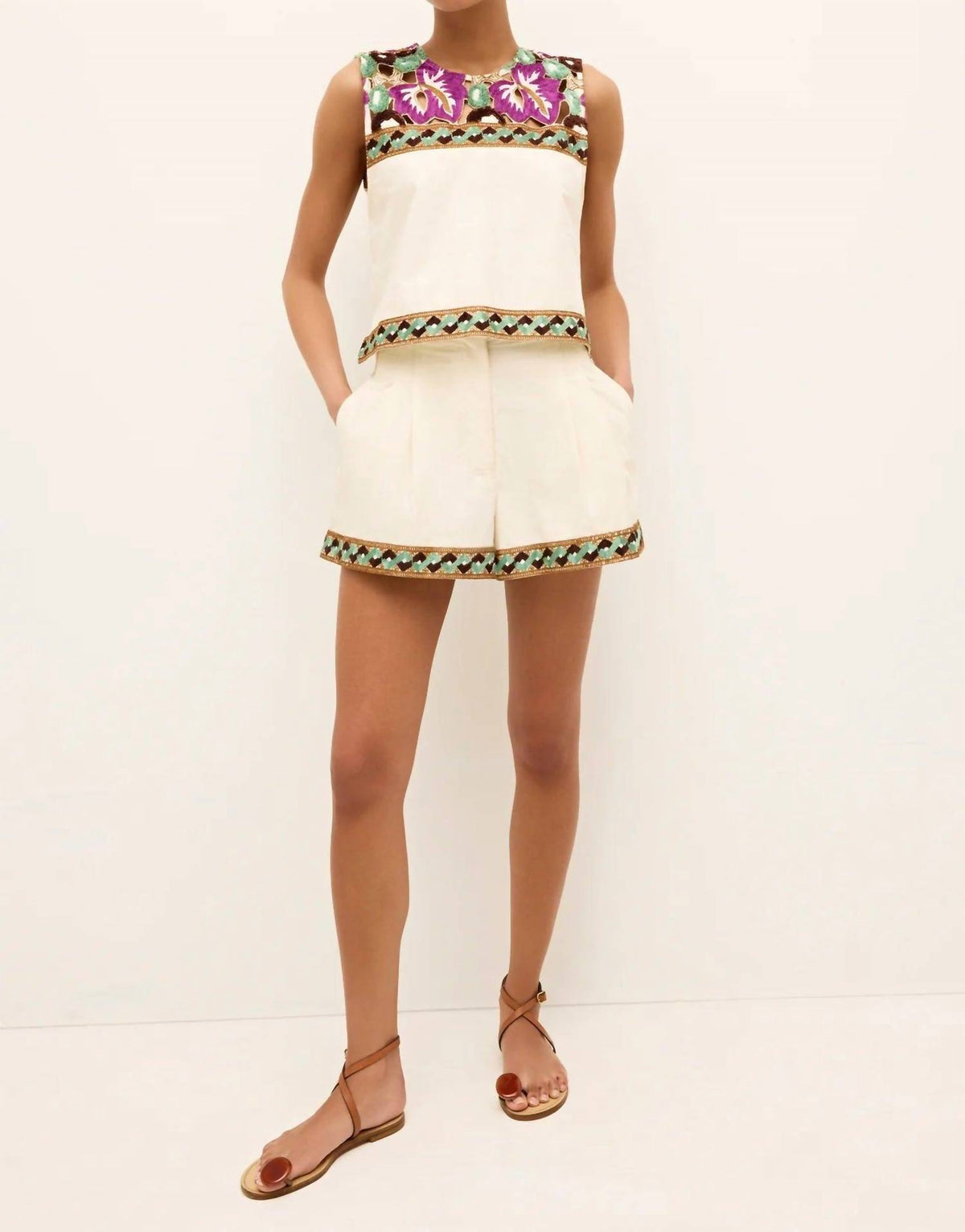 Marie Oliver - Lorel Sleeveless Top