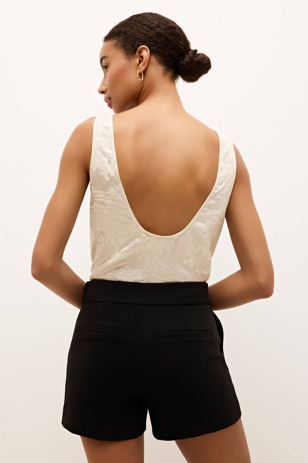 Marie Oliver - Mia Shorts - black - clothing - high - waist