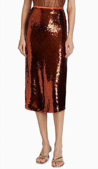 Marie Oliver - Wray Sequin Skirt
