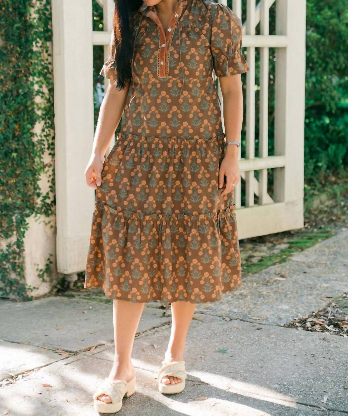 Marigold - Capri Posy Dress